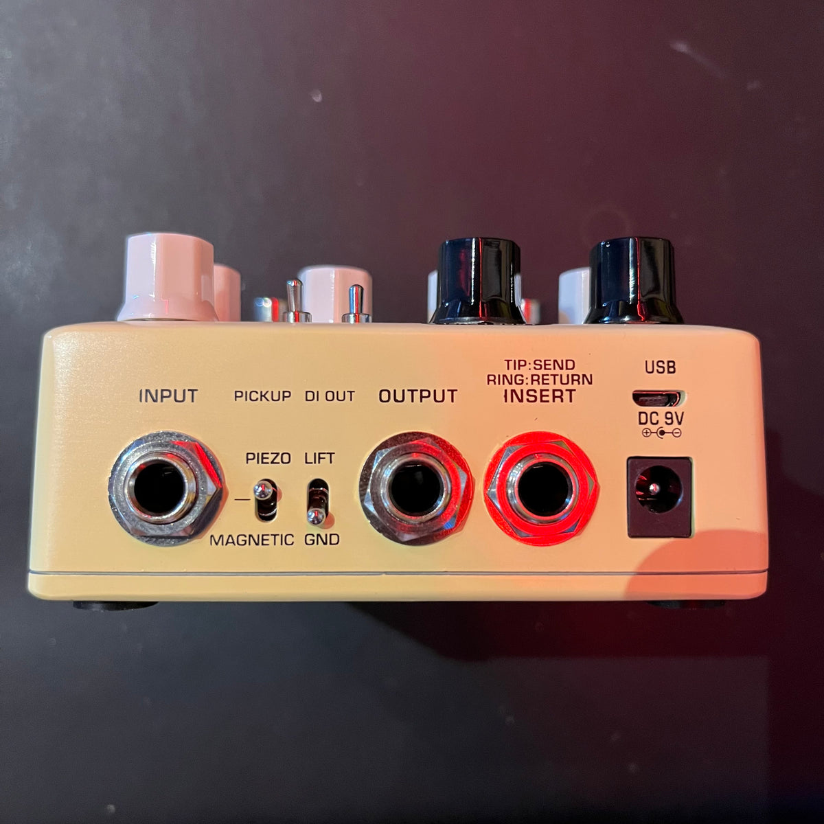 Vertigo Series Stageman Floor Acoustic Preamp/DI/Looper – Shop
