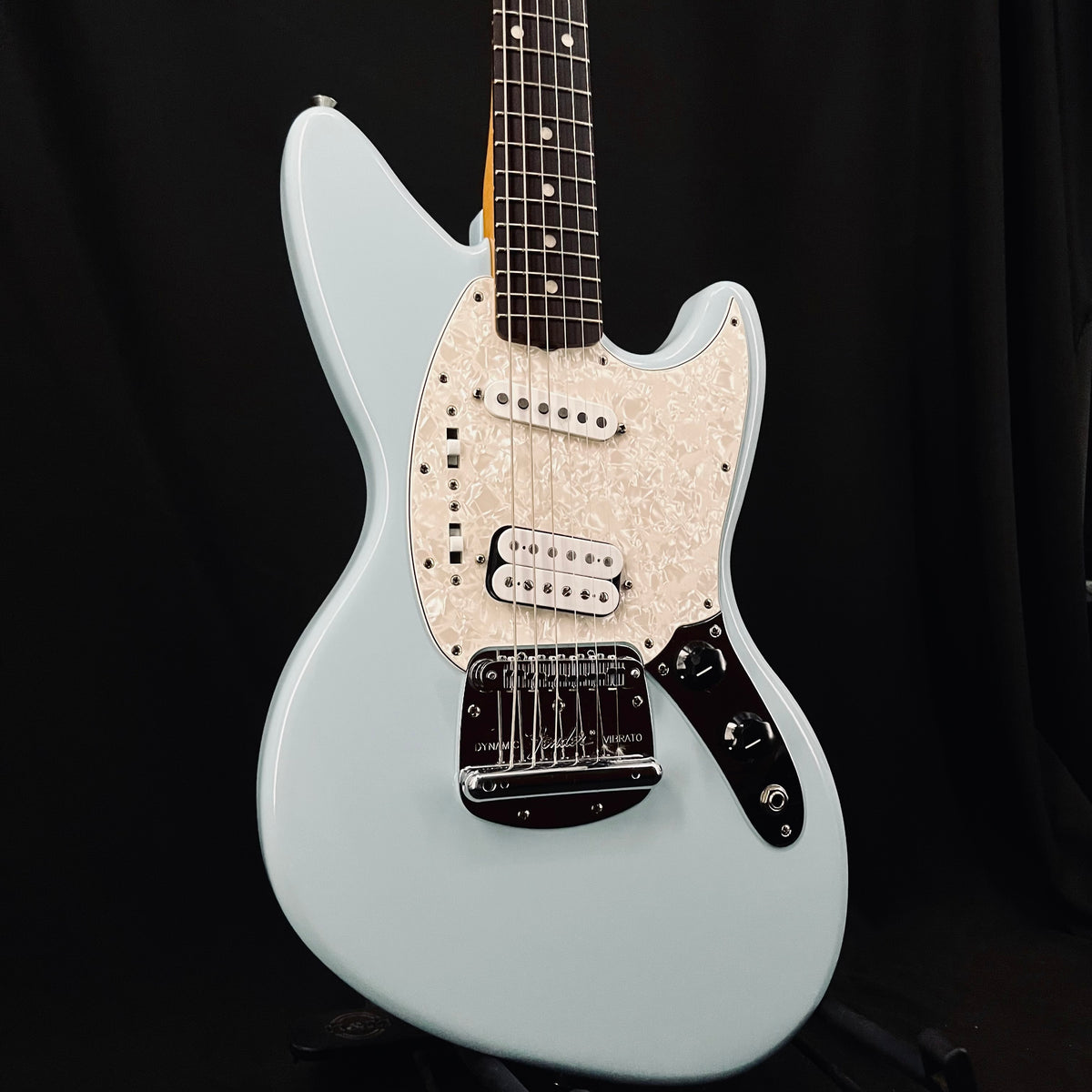 2022 MIM Jagstang Sonic Blue Shop Guitar Villa