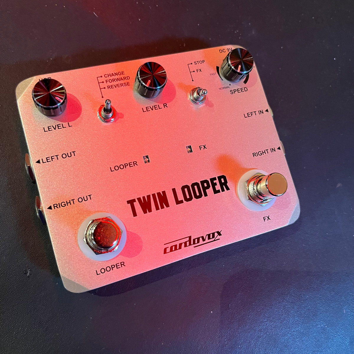 electric guitar loop pedal Twin Looper Stereo Looper w/ FX – Shop Guitar Villa
