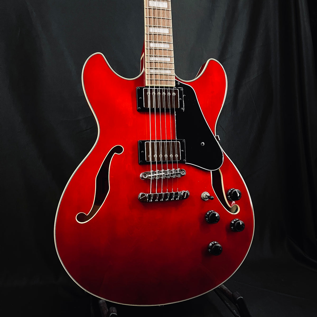 Artcore AS73 Semi-Hollow Translucent Cherry – Shop Guitar Villa