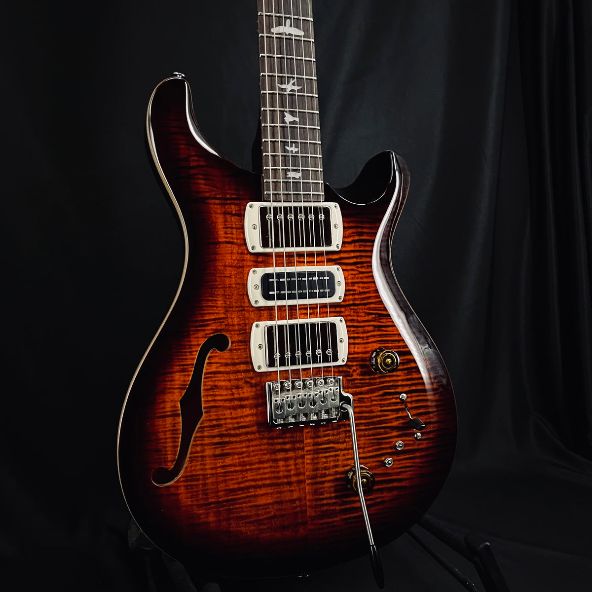 Special SE Semi-Hollow Orange Tiger Smokeburst w/ Bag – Shop