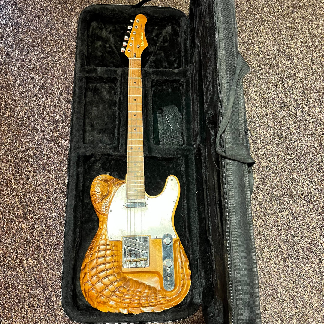 Hand Carved Custom Shop Texas Tele (1 of 1) w/ Case – Shop Guitar