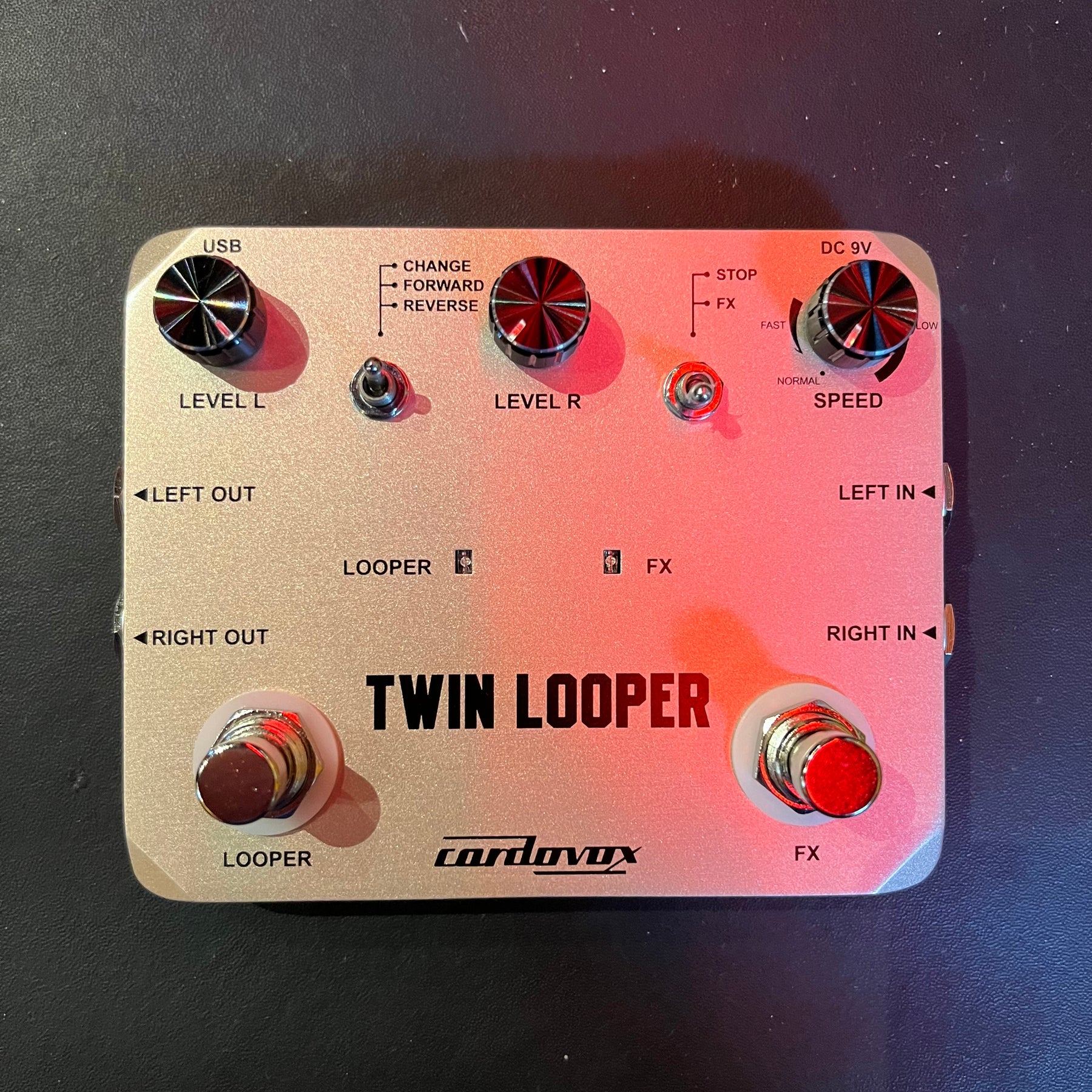 twin looper pedal Twin Looper Stereo Looper w/ FX – Shop Guitar Villa