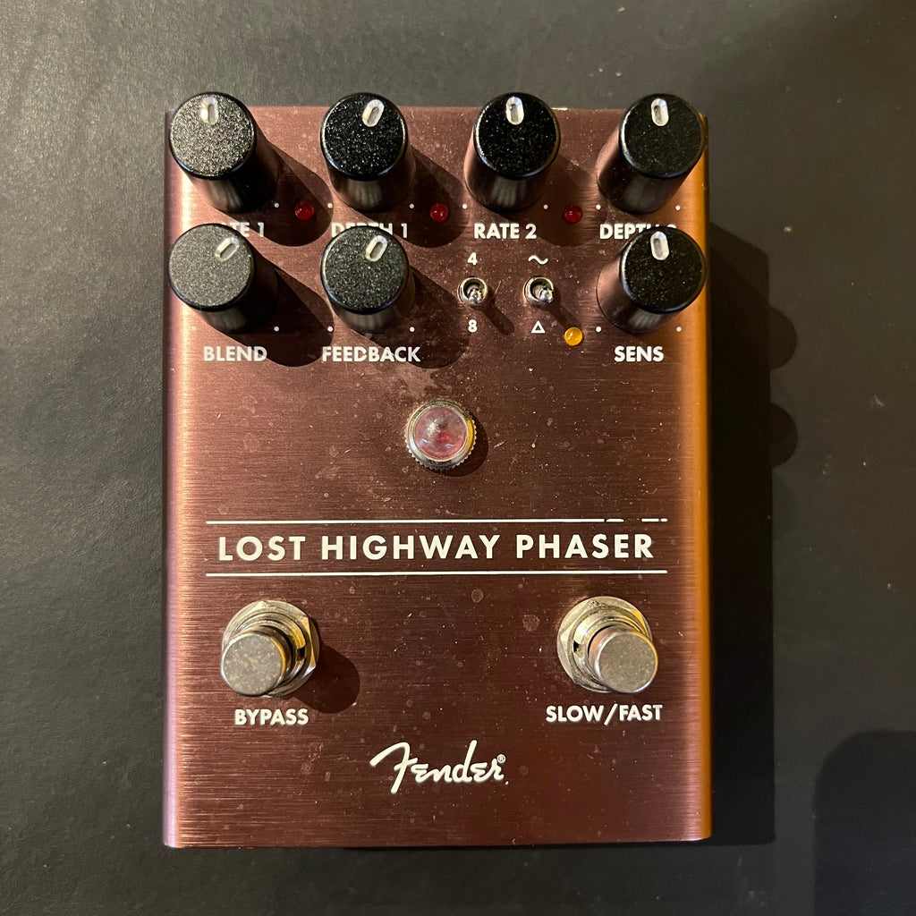fender phaser pedal Lost Highway Phaser – Shop Guitar Villa