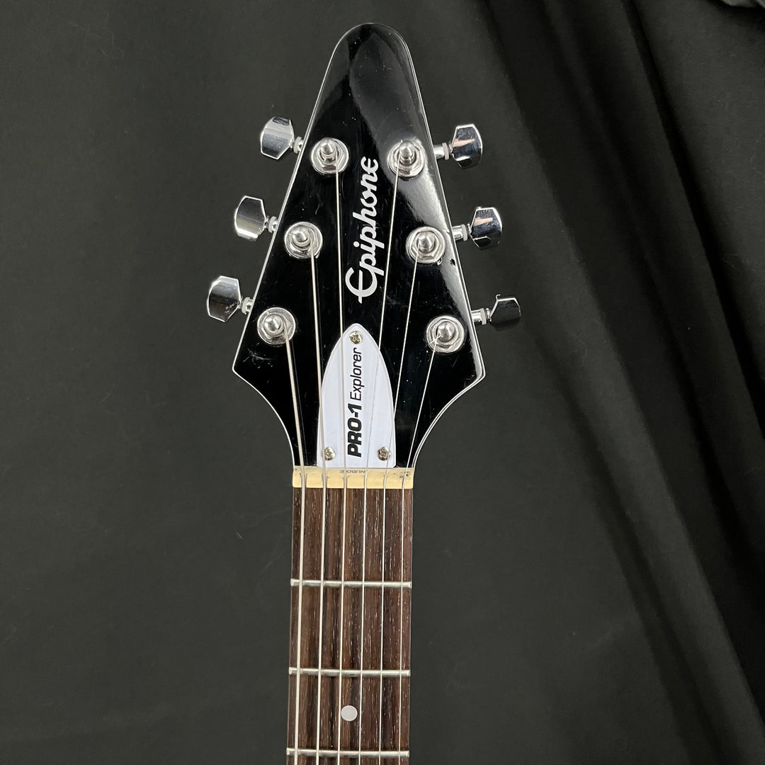 Epiphone Pro-1 Explorer Silver Burst ギター Epiphone Pro 1 Explorer Silver Burst Electric Guitar