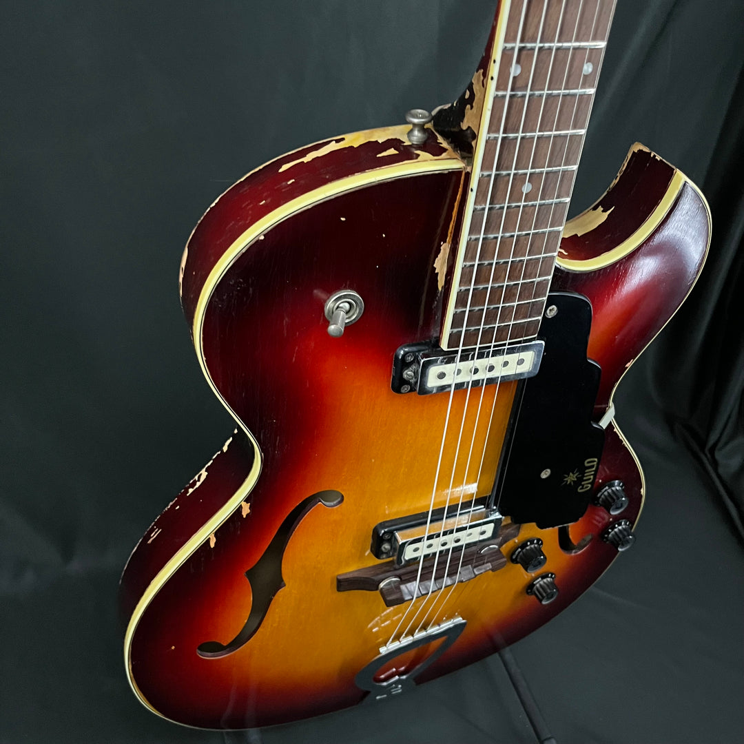 1965 Slim Jim T-100D Hollowbody Cherry Sunburst – Shop Guitar Villa