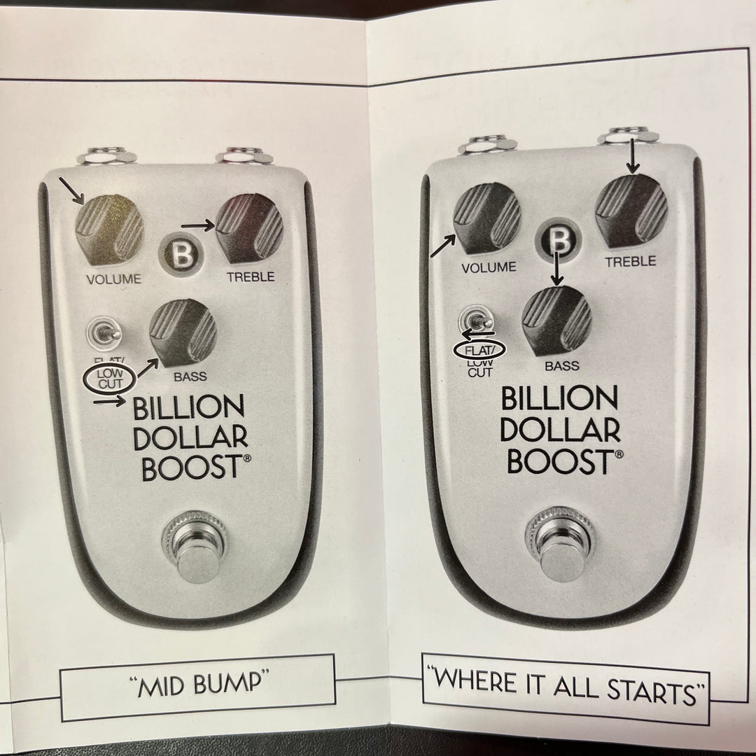 ダンエレクトロ CASH COW & BILLION DOLLAR BOOST Billion Dollar Boost – Shop Guitar Villa