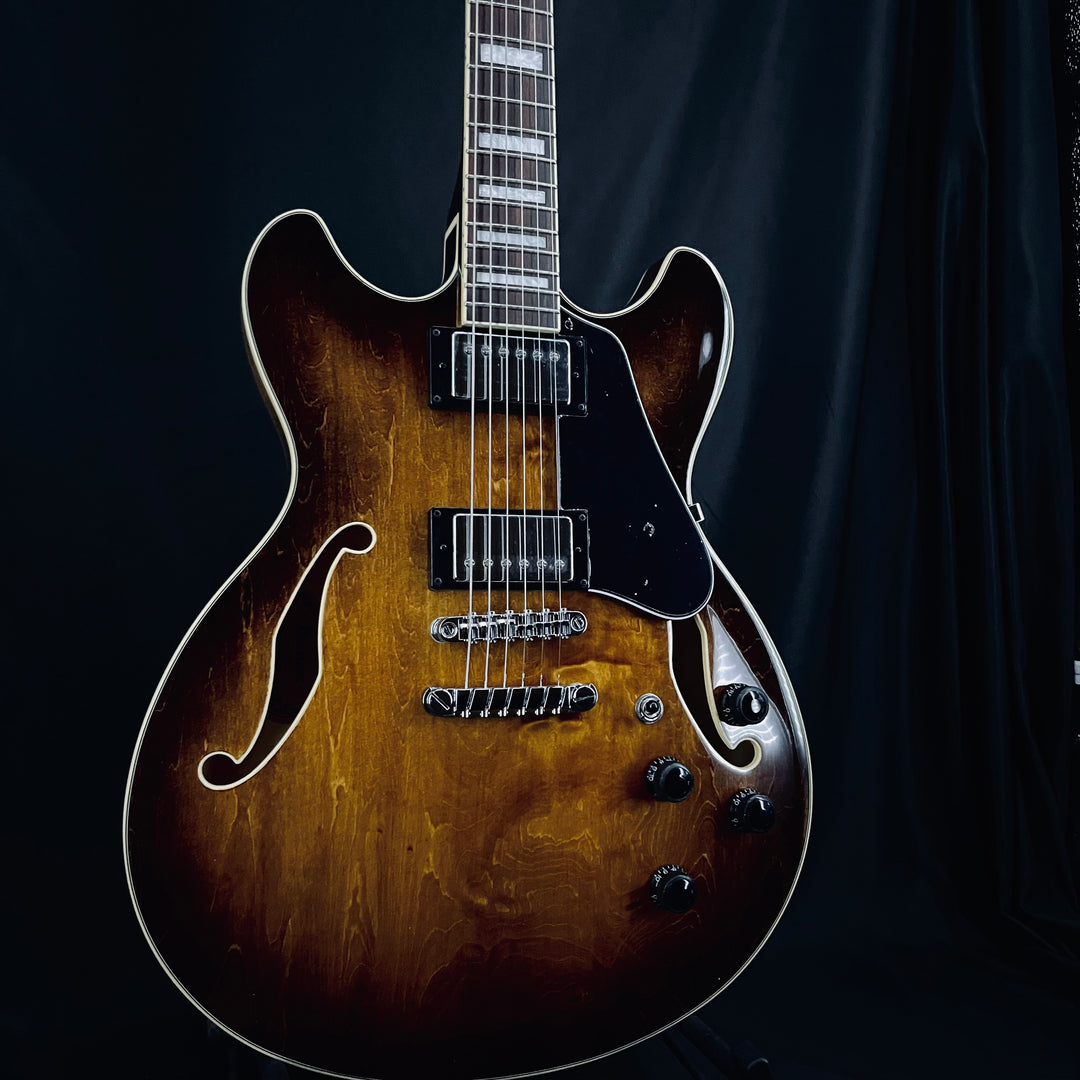 Artcore AS73 Semi-Hollow Tobacco Burst – Shop Guitar Villa