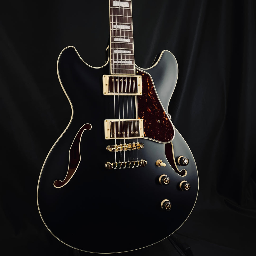 Artcore AS73G Semi-Hollow Black Satin – Shop Guitar Villa